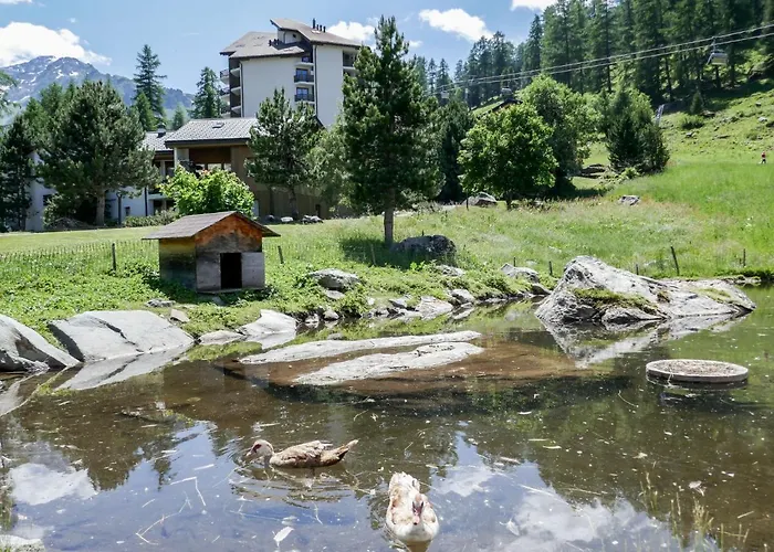 山堡3号斯维茨公寓酒店 Siviez