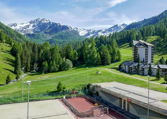 山堡3号斯维茨公寓酒店 Siviez